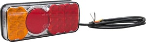 Lampa tylna zespolona LED, prostokątna, 12/24V Kramp LA40029