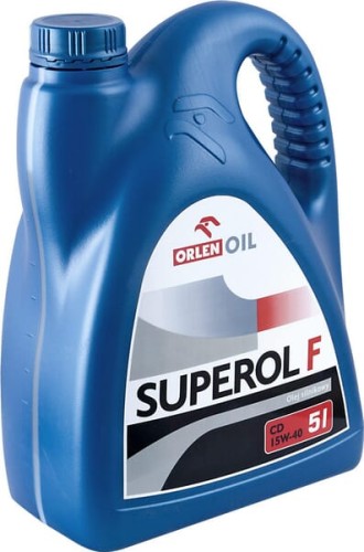 Olej Superol F CD 15W/40, 5 l 1074OLJ10451 - Intertraktor