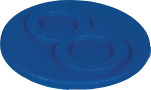 Klips znakujący pokrywy szybkozłącza, niebieski (8) SKV9FCL8BLUE