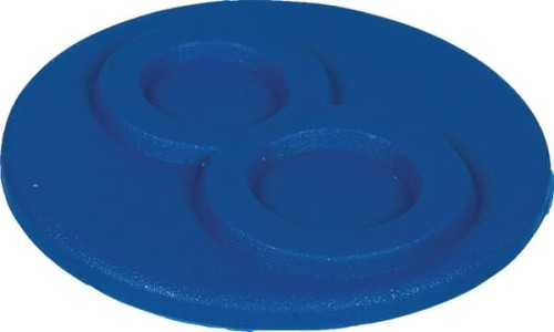 Klips znakujący pokrywy szybkozłącza, niebieski (8) SKV9FCL8BLUE - Intertraktor