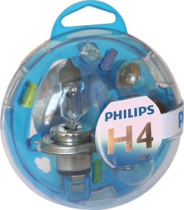 Zestaw żarówek Halogen H4 12V P43t Philips GL55718EBKM