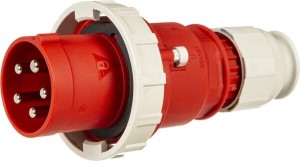 Wtyczka przenośna CEE 63A 5P 400V B002189