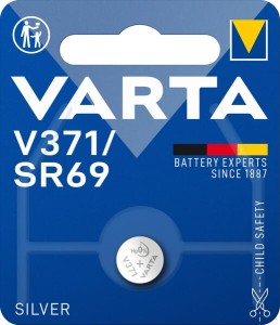 Bateria srebrowa pastylkowa V371/SR69 1.55V Varta VT00371