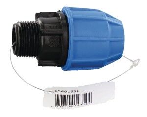 Złączka polietylenowa PE gwint zew. Supreme S16, 20 x ¾" 654015SL