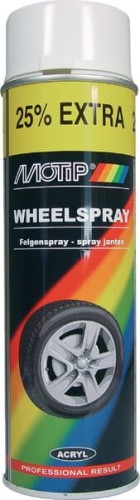 Lakier do felg Rally, biały 500 ml 04003PLMOT - Intertraktor