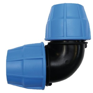 Kątowa złączka polietylenowa PE x PE Supreme S16, 16 mm 654470S