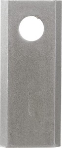 Nożyk kosiarki rotacyjnej lewy/prawy 114x48x4 mm otwór Ø 19 mm okrągły pasuje do Kongskilde JF/Stoll 25 szt. 13800027KR