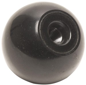 Gałka kulista czarna Kramp, M8 x 40 mm 1108104008