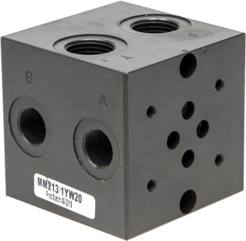 Płyta zaworu Cetop 03 - NG6, MR-31-GZ przyłącze dolne 3/8" MR31GZ - Intertraktor