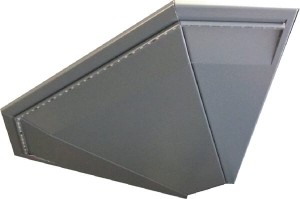Listwa narożna z lampami LED, biała, aluminiowa 57402267X