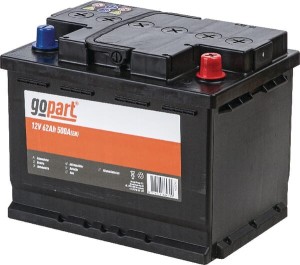 Akumulator 12V 62Ah 500A gopart 1062004