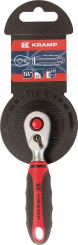 Pokrętło grzechotka 1/4" Mini  L=100 mm 180614005KR - Intertraktor