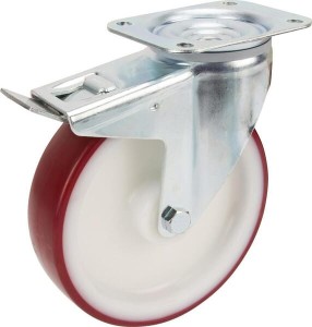 Koła skrętne z powierzchnią poliuretanową 3477UAR160P63
