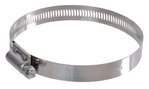 Opaska ślimakowa Hi-Torque V2A Kramp, 229 - 384 HP6229384RVS
