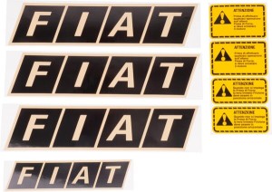 Zestaw naklejek Fiat 1000 DT A865417N