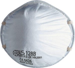 Maska przeciwpyłowa BLS 128BW FFP2 R D 20 szt. BLS8006188P020