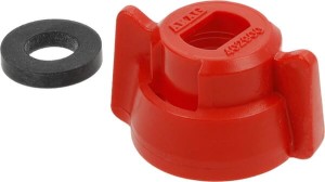 Pokrywka dyszy, bagnet, SW8, czerwony, z uszczelką, 25 szt., Arag 40290003P025