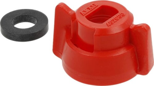 Pokrywka dyszy, bagnet, SW8, czerwony, z uszczelką, 25 szt., Arag 40290003P025 - Intertraktor
