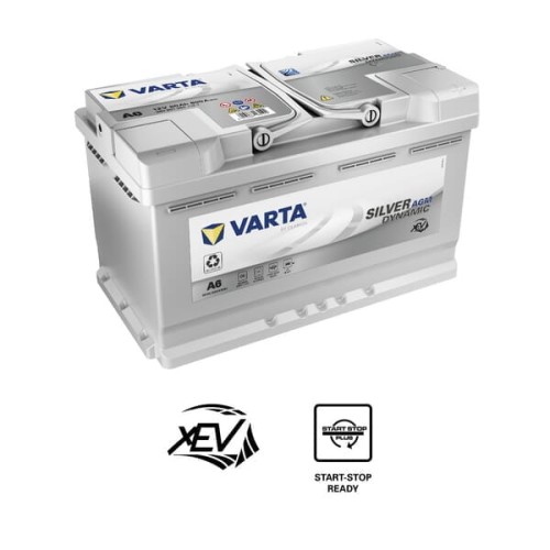 Akumulator 12V 80Ah 800A AGM XEV A6 VARTA 580901080J382 - Intertraktor