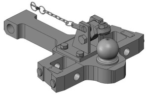 Płyta nośna zaczepu K80® MF Dyna-6 7719-7726 009603211A11