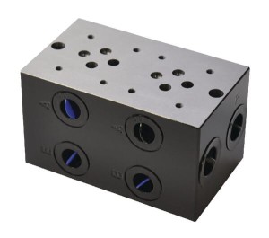 Płyta zaworu Cetop 03 - NG6, MR-32-GZC przyłącze dolne 3/8" MR32GZC