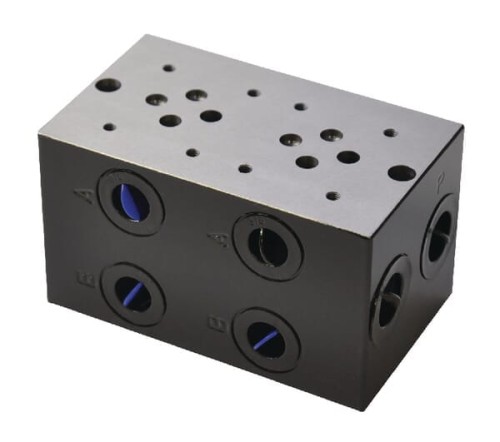 Płyta zaworu Cetop 03 - NG6, MR-32-GZC przyłącze dolne 3/8" MR32GZC - Intertraktor