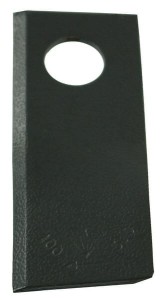 Nożyk kosiarki rotacyjnej prawy 100x40x3 mm otwór Ø 19 mm okrągły pasuje do B.C.S. 25 szt. 580290955KR