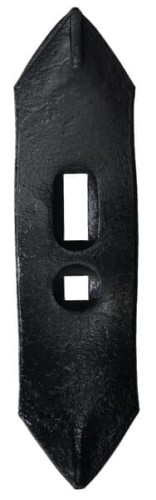 Redliczka 265x65x8 mm obracalna wygięta, 2-otw. pasująca do Universal gopart CP035GP - Intertraktor