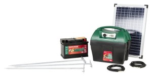 Elektryzator bateryjny Mobil Power AD3000 kpl. z panelem słonecznym 25W AKO 441113