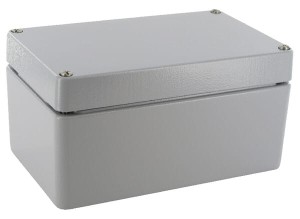 Skrzynka elektryczna aluminiowa 100x160x80 mm A118