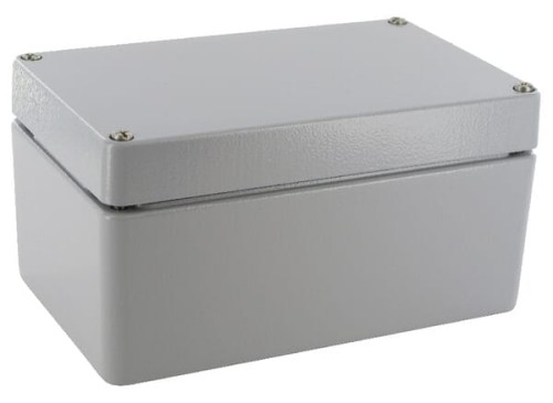 Skrzynka elektryczna aluminiowa 100x160x80 mm A118 - Intertraktor