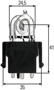 Żarówka Xenon 12 V 25 W 8GS859634011