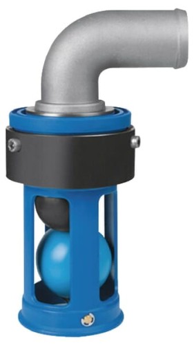 Zawór zabezpieczjący przelewowy, przyłącze Ø 60 mm, RIV410 AquaMarina 5377RIV4106000 - Intertraktor