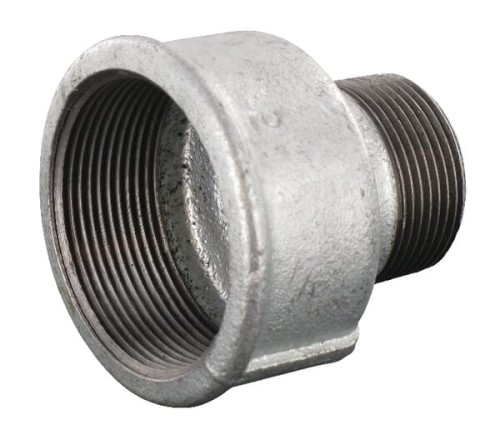 Kształtka rurowa nr 246 zwężka redukcyjna gwint wew./ gwint zew. ocynk, 2" x 1 1/4" FG2462114 - Intertraktor