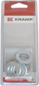 Podkładka płaska M16x30x3 mm DIN125a ocynk (6 szt.) Kramp blister KR125A16P006