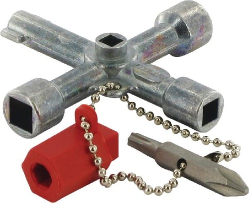 Klucze uniwersalne szafy sterowniczej Rittal 2549500 - Intertraktor