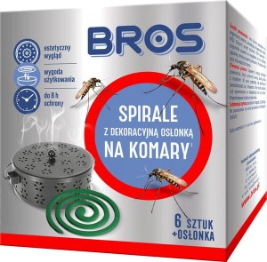 Spirale na komary z dekoracyjną osłonką 15941980