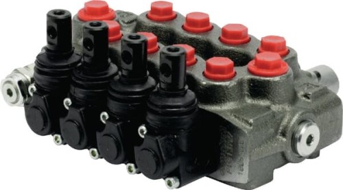 Rozdzielacz hydrauliczny SDM080/4-18-18-18-18-PSA Walvoil SDM0804001 - Intertraktor