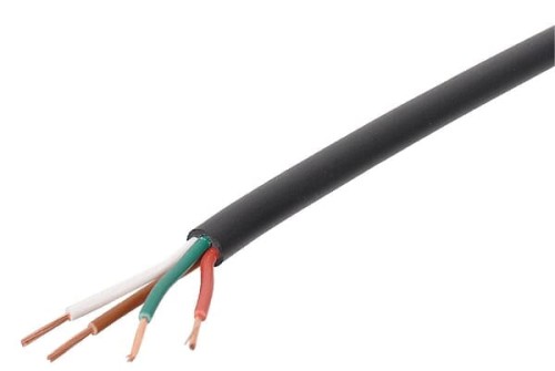 Przewód do przyczepy PCW, 4 x 0.75 mm² KA4075 - Intertraktor