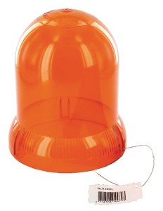Klosz lampy błyskowej, pomarańczowy Sirena RL9300L