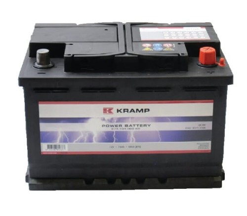 Akumulator 12V 74Ah 680A Kramp 574104068KR - Intertraktor