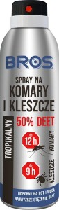 Spray na komary i kleszcze 50% DEET, 180ml 15941760