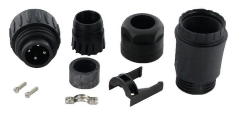 Wtyczka Mil 4 P. Male C16 AMHT3108001 - Intertraktor