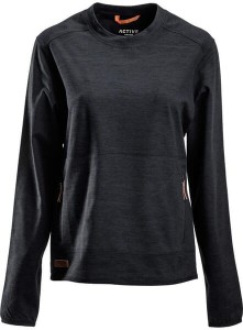 Bluza polarowa, okrągły dekolt, damska, antracytowa, roz. 2XL KW506701811060