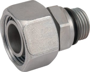 Przyłącze proste z nakrętką i uszczelką 1/2" BSP - M30x2 22L EGESD22LR12WD