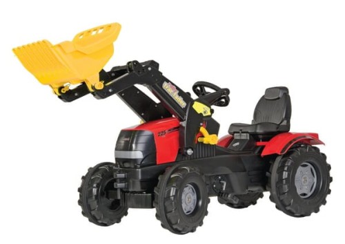 Traktor z napędem na pedały i ładowaczem Case IH Puma, wiek od 3 lat RollyFarmtrac Rolly Toys R61106 - Intertraktor