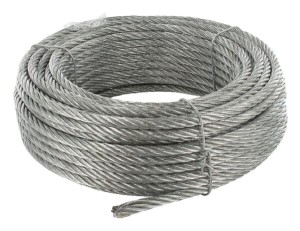 Lina stalowa ocynk Kramp, 8 mm 30 m WR08030L