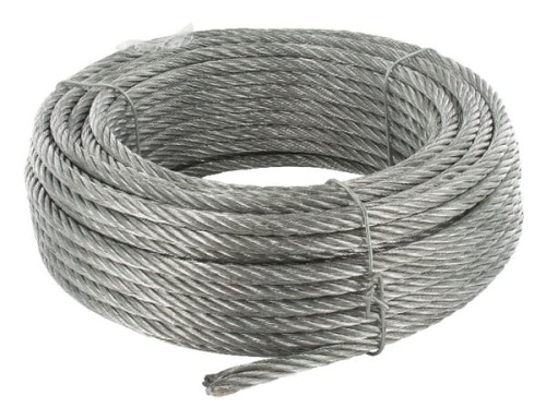 Lina stalowa ocynk Kramp, 8 mm 30 m WR08030L - Intertraktor