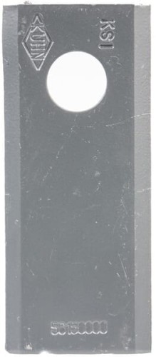 Nożyk kosiarki rotacyjnej lewy/prawy 94x40x3 mm otwór Ø 16.25 mm okrągły pasuje do Kuhn/New Holland 25 szt. 56150000 - Intertraktor