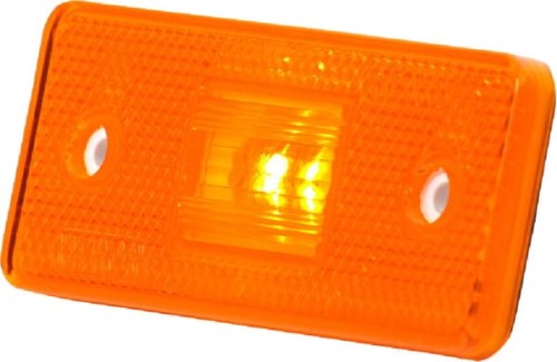 Lampa obrysowa LED, prostokątna, 12/24V z przewodem Kramp LA30141 - Intertraktor
